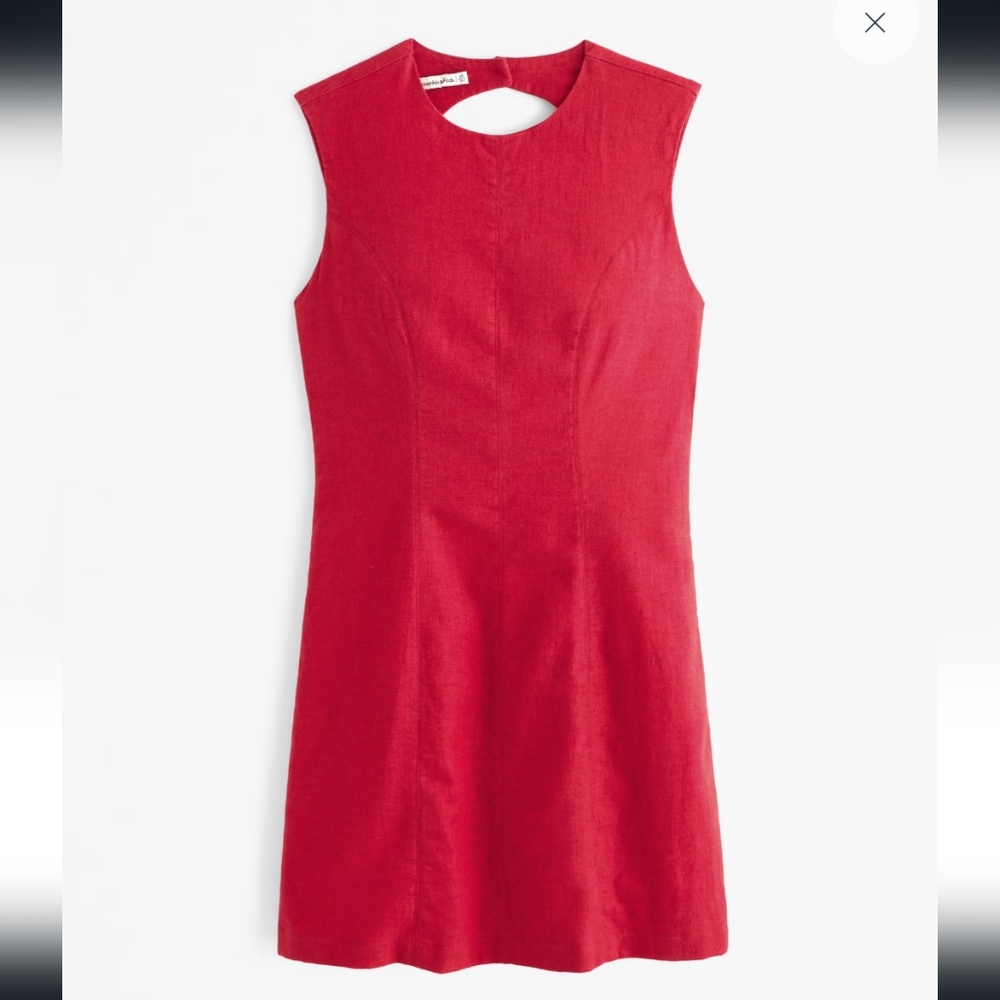COPY - Abercrombie & Fitch Red Mini Dress